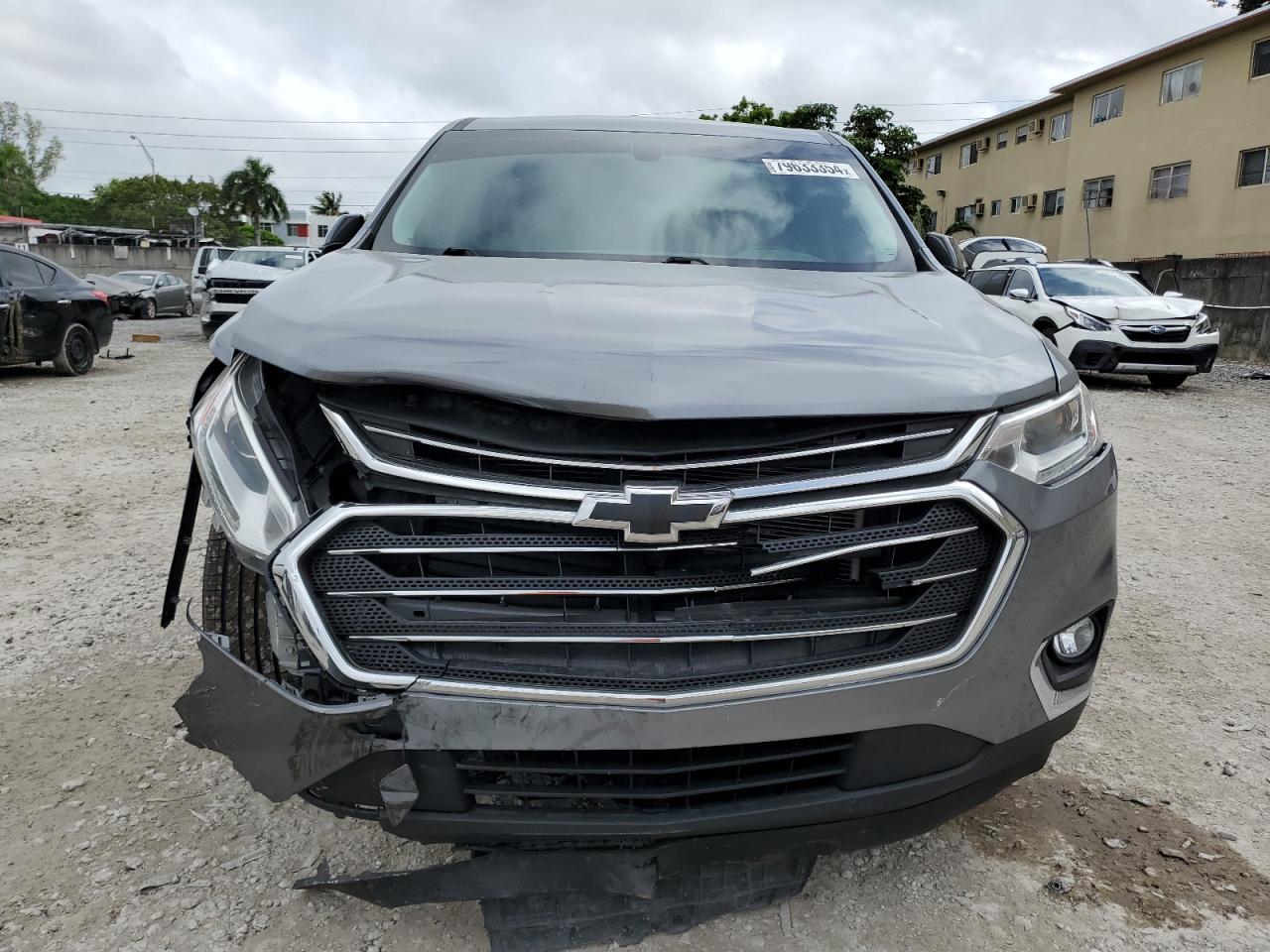 2018 Chevrolet Traverse Lt VIN: 1GNEVGKW9JJ282482 Lot: 79633354