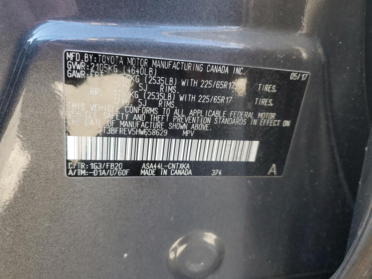 2017 Toyota RAV 4 - Image 13