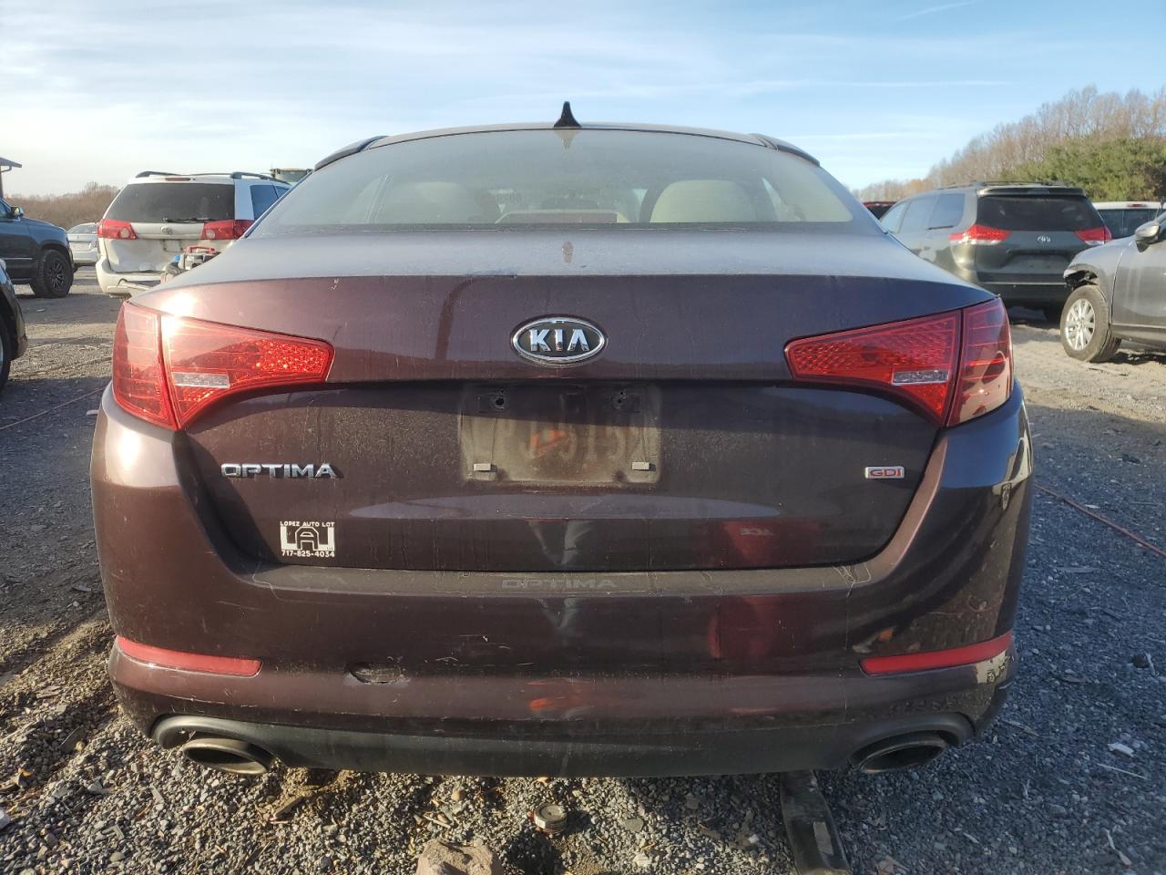 2012 Kia Optima Lx VIN: 5XXGM4A73CG085487 Lot: 80299554