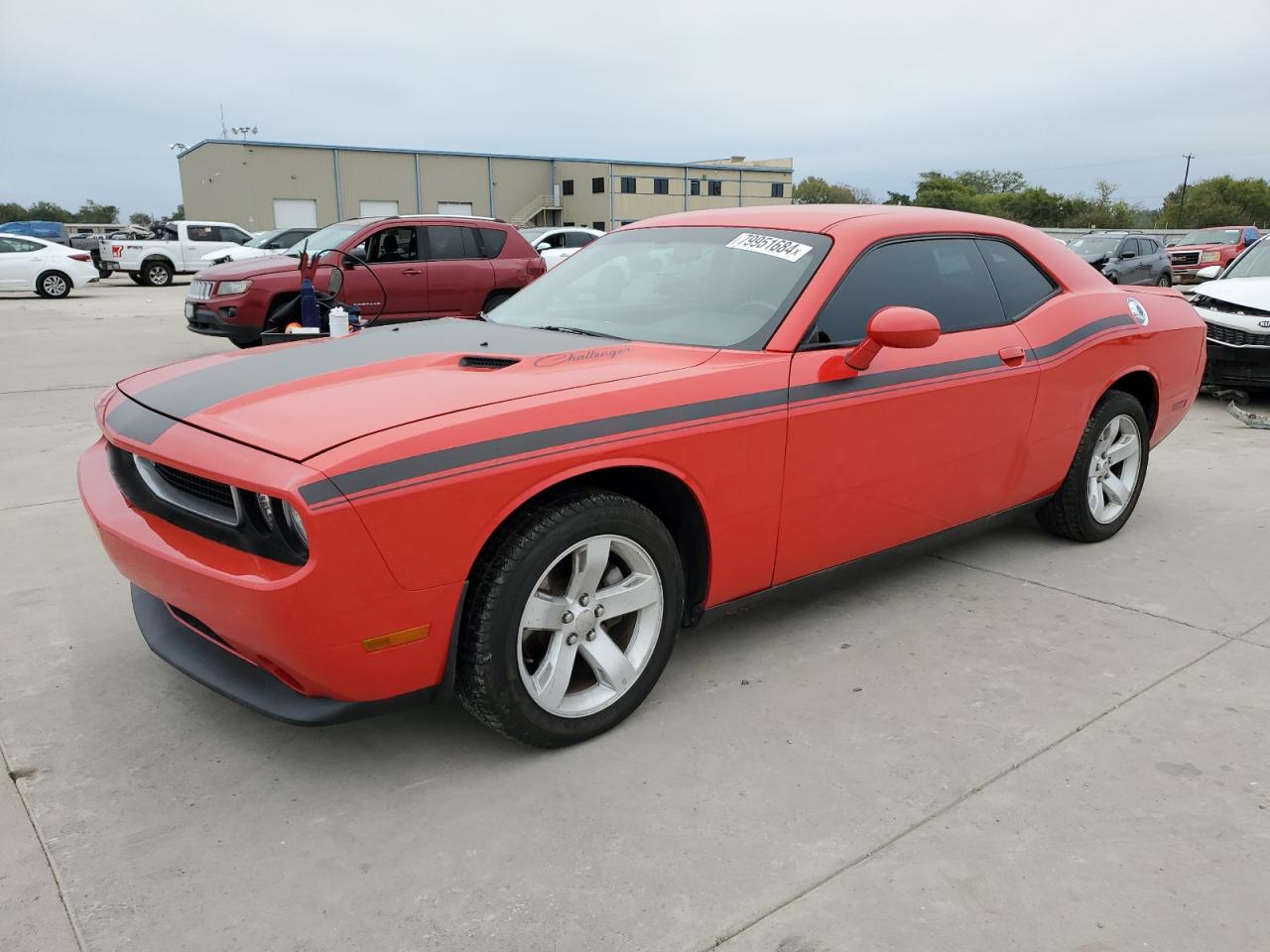 VIN 2C3CDYAG8EH244823 2014 DODGE CHALLENGER no.1