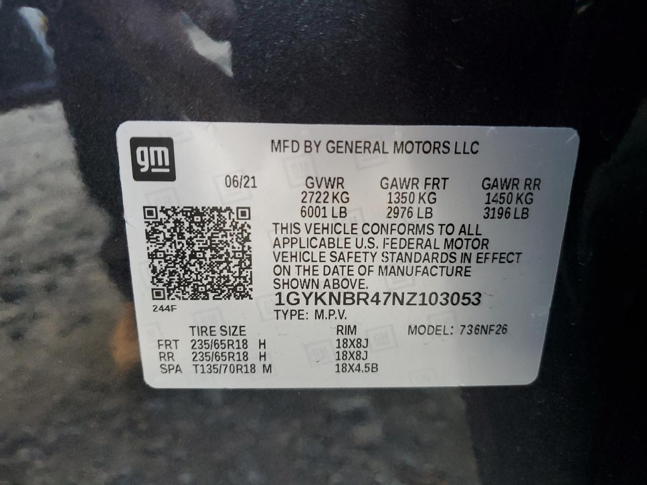 2022 Cadillac XT5 - Image 15