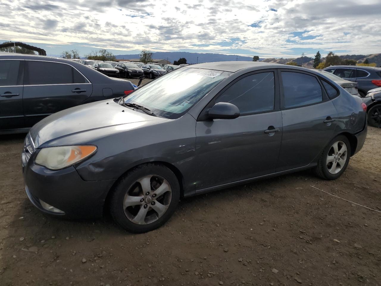 2008 Hyundai Elantra Gls იყიდება San Martin-ში, CA - Rear End