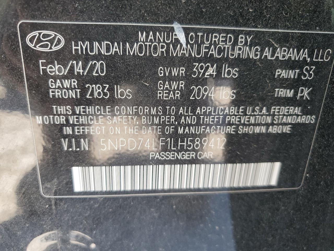 2020 Hyundai Elantra - Image 13