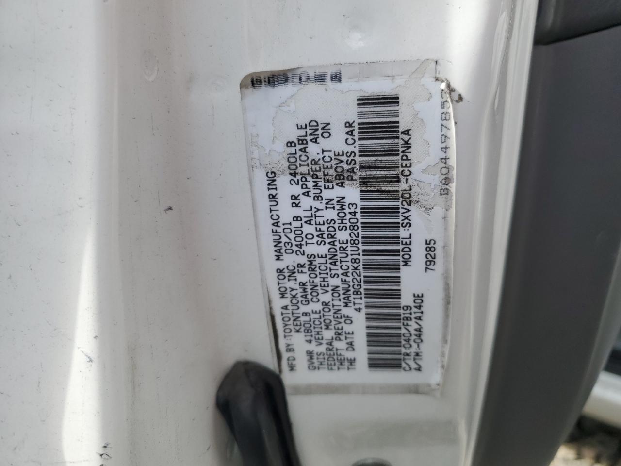 2001 Toyota Camry - Image 12