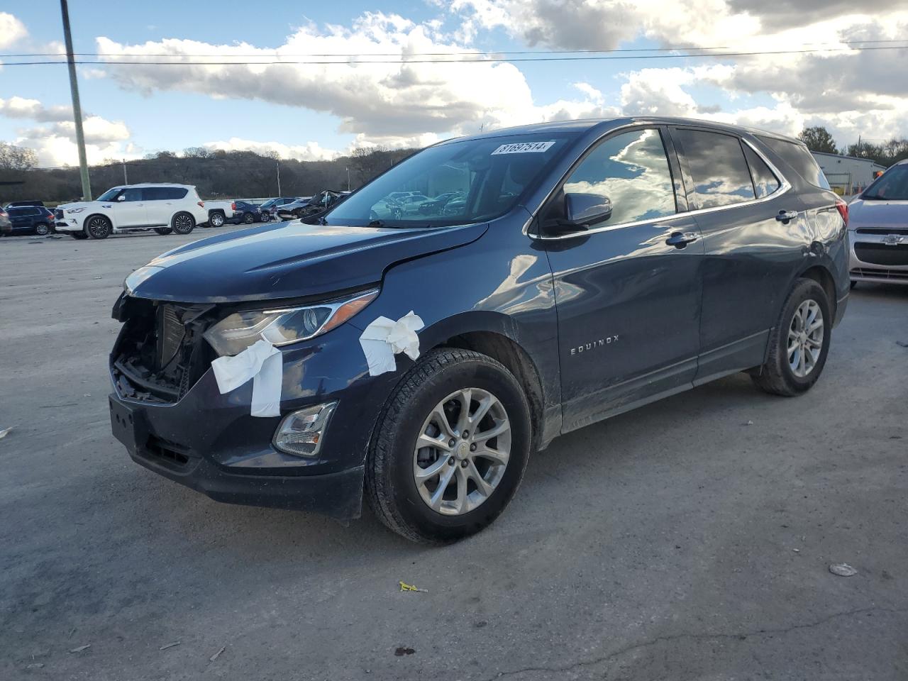 2018 Chevrolet Equinox Lt VIN: 3GNAXSEV5JS647608 Lot: 81697514