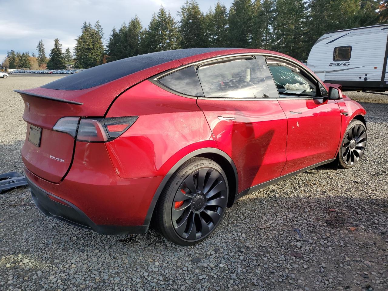 VIN 7SAYGDEF6RF104853 2024 TESLA MODEL Y no.3