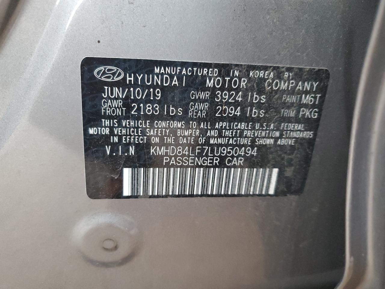 2020 Hyundai Elantra - Image 12