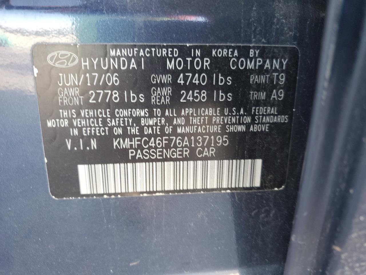2006 Hyundai Azera - Image 14