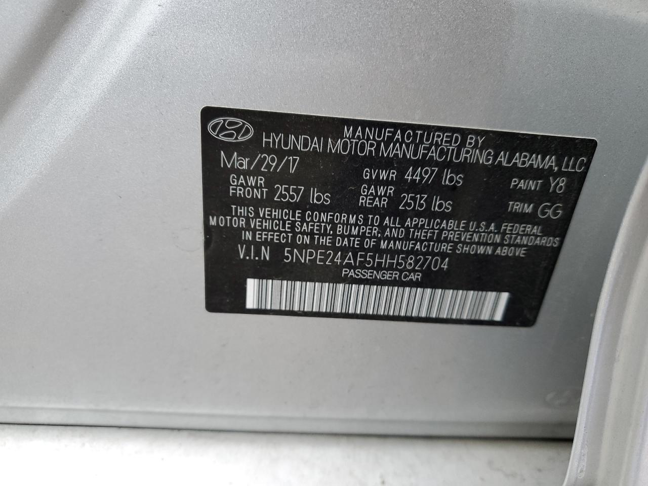 2017 Hyundai Sonata - Image 12