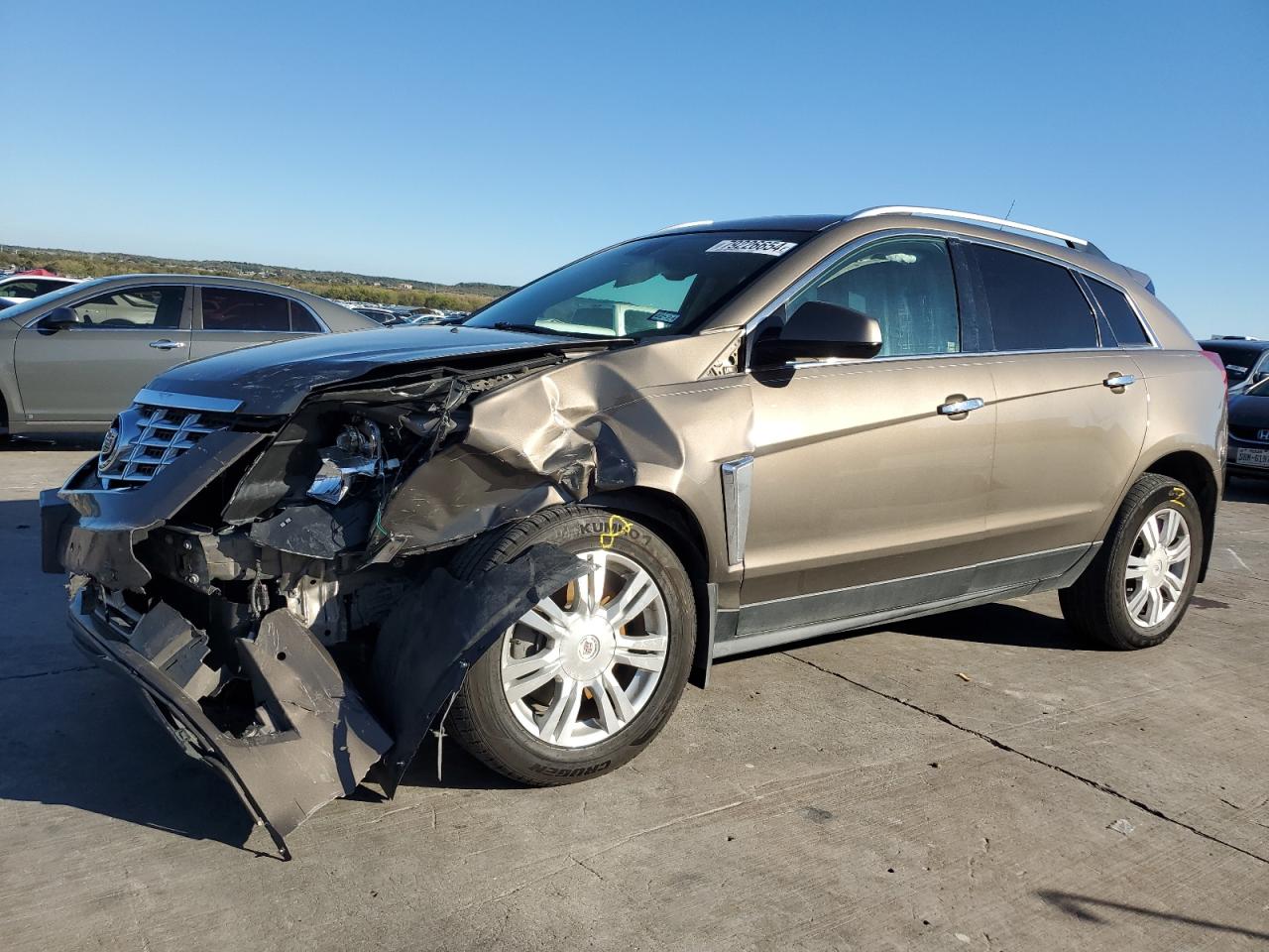 VIN 3GYFNBE33ES684353 2014 CADILLAC SRX no.1