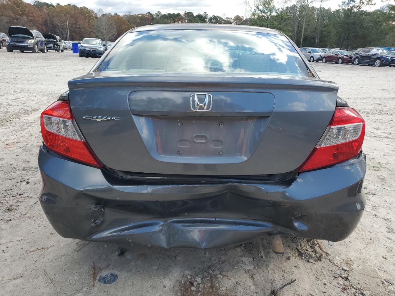 2012 Honda Civic Lx VIN: 2HGFB2F59CH334130 Lot: 80299774