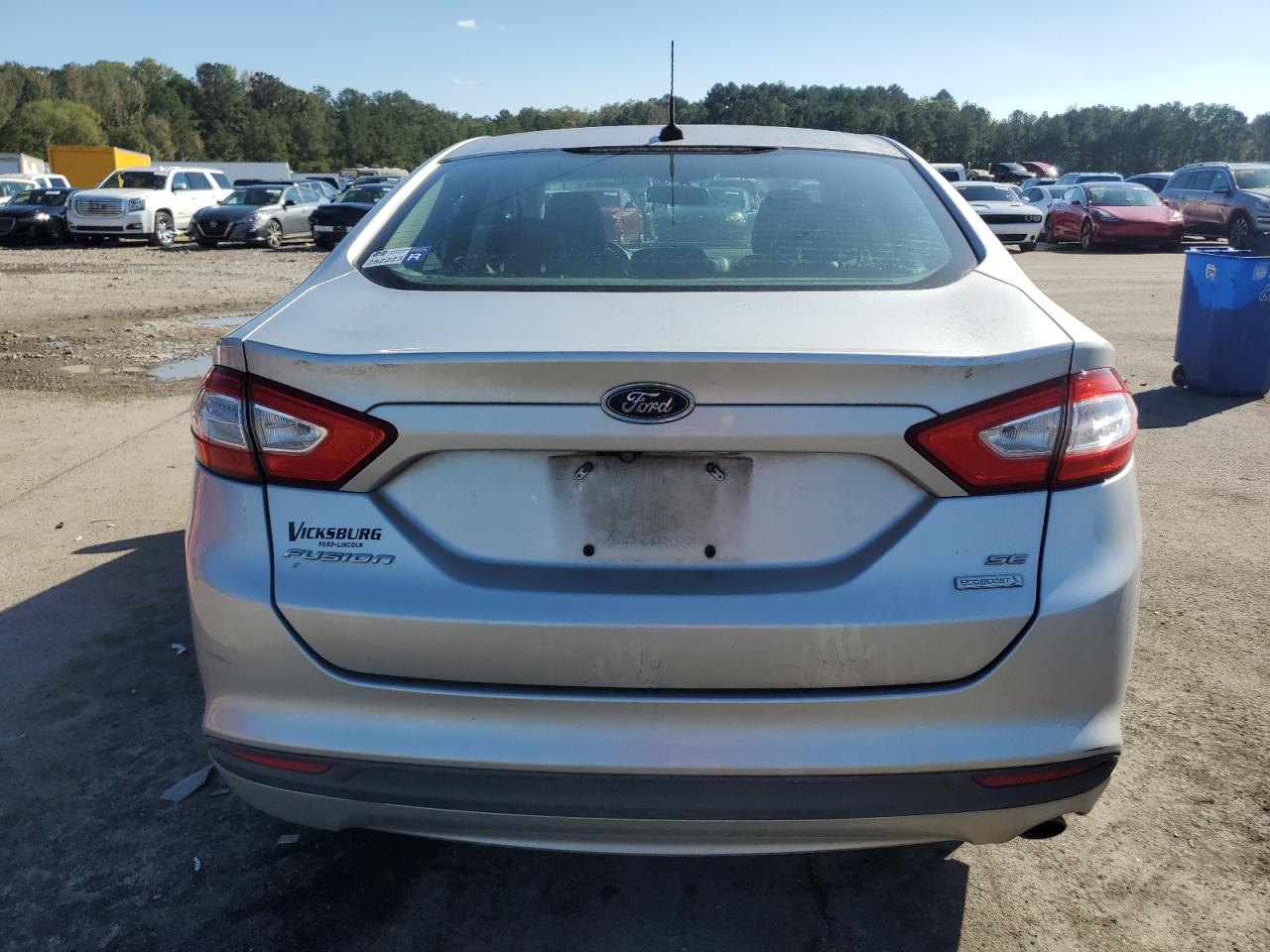 VIN 1FA6P0HD4E5351782 2014 FORD FUSION no.6