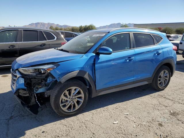  HYUNDAI TUCSON 2018 Синий