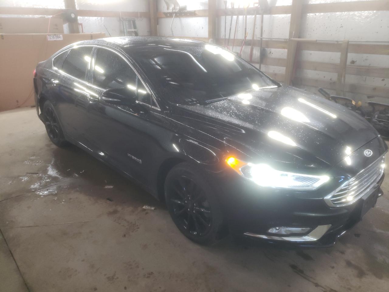 2017 Ford Fusion Se Hybrid VIN: 3FA6P0LU1HR155243 Lot: 80632754