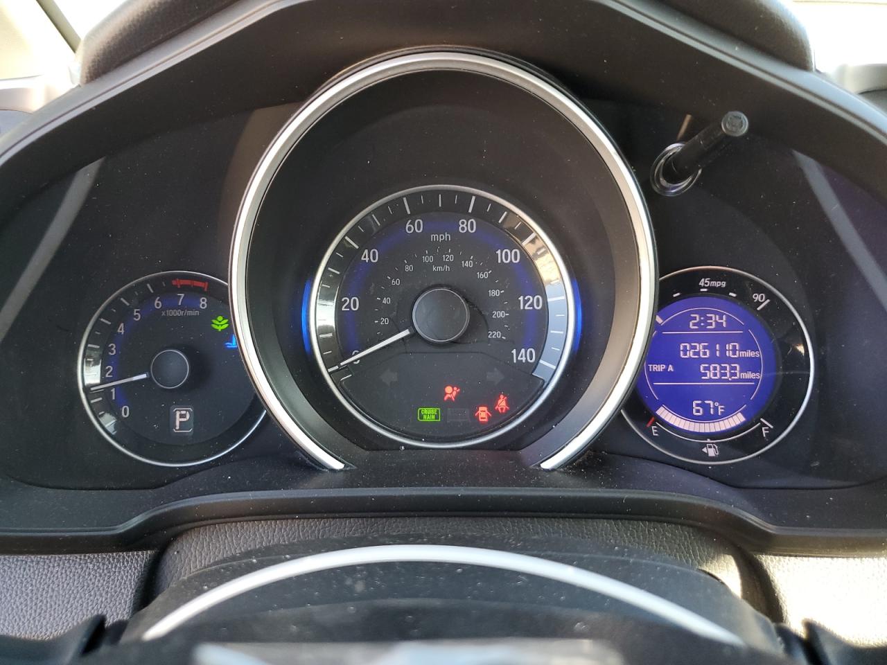 2019 Honda Fit Lx VIN: 3HGGK5H49KM703773 Lot: 93482165