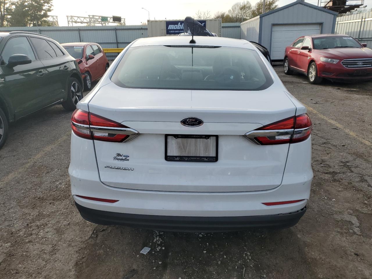 2019 Ford Fusion S VIN: 3FA6P0G71KR199092 Lot: 80296824