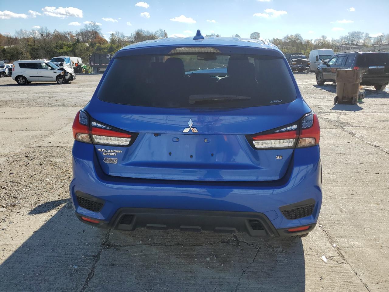 2021 Mitsubishi Outlander Sport Es VIN: JA4ARUAU9MU020999 Lot: 80119034