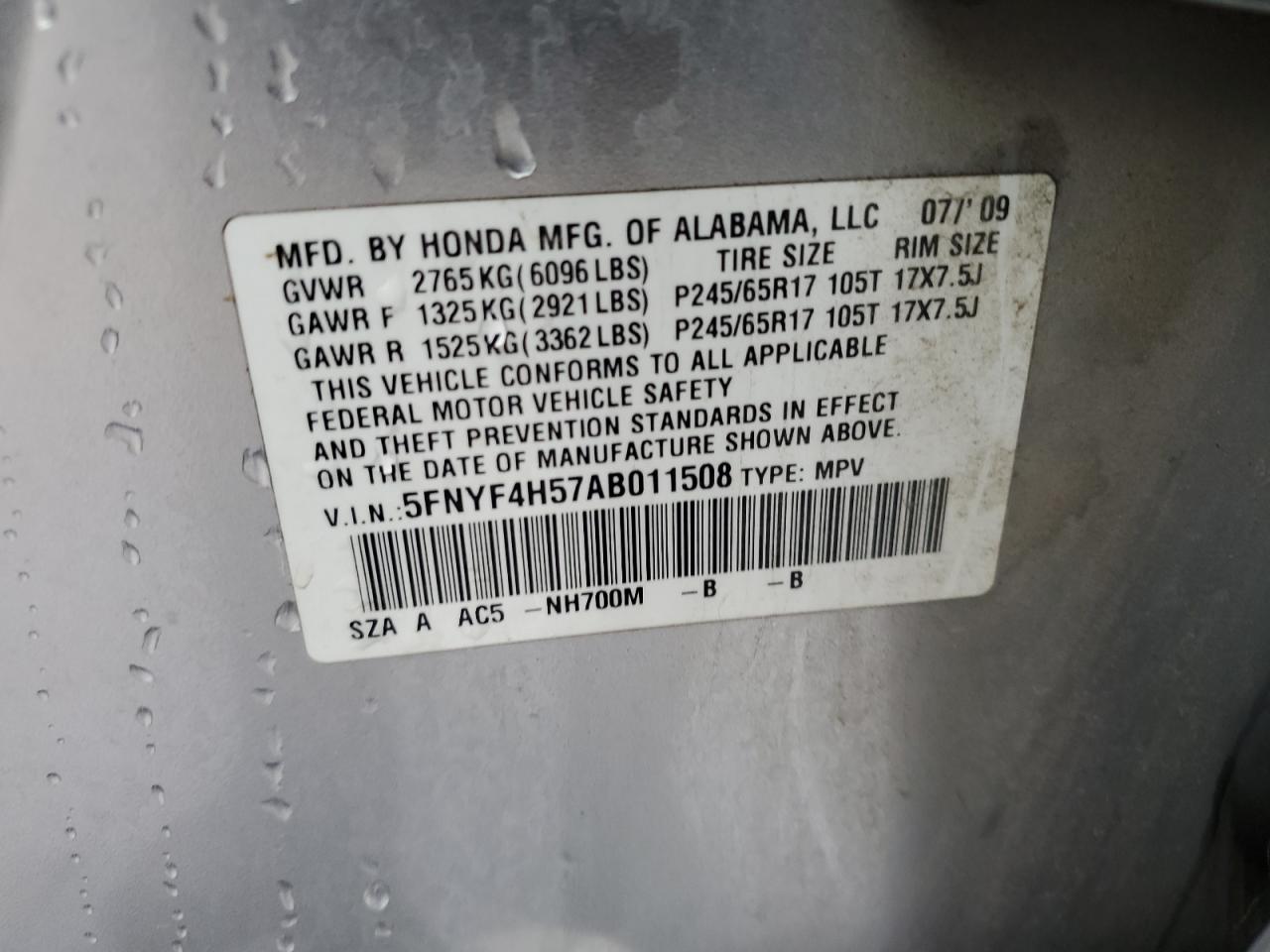 2010 Honda Pilot - Image 12