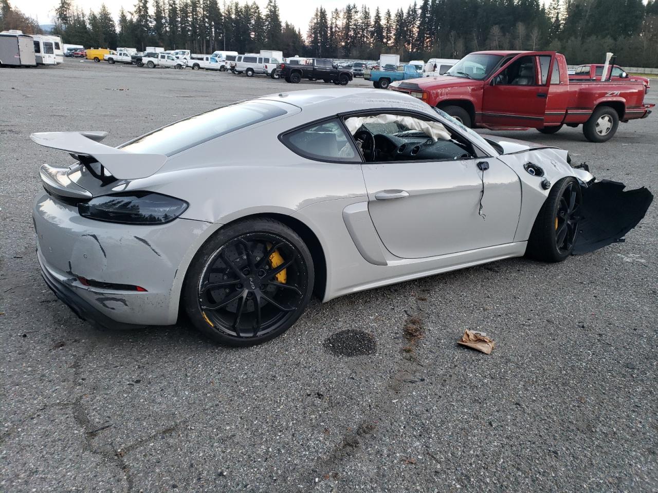 VIN WP0AC2A83MS289235 2021 PORSCHE CAYMAN no.3