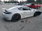 2021 Porsche Cayman Gt4 იყიდება Arlington-ში, WA - Rollover