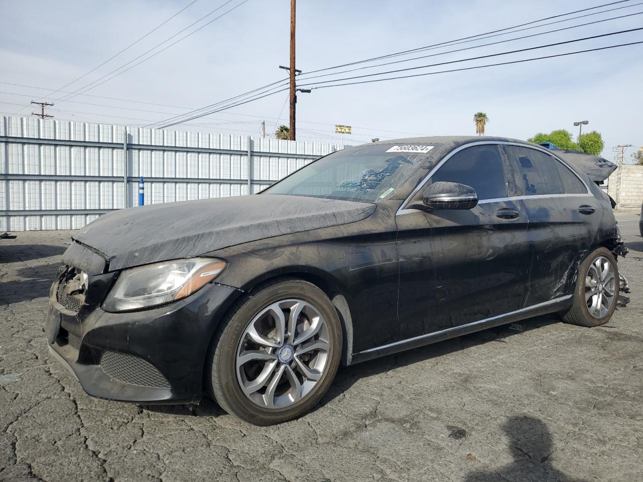 2017 Mercedes-Benz C 300 for Sale in Colton, CA - Front End