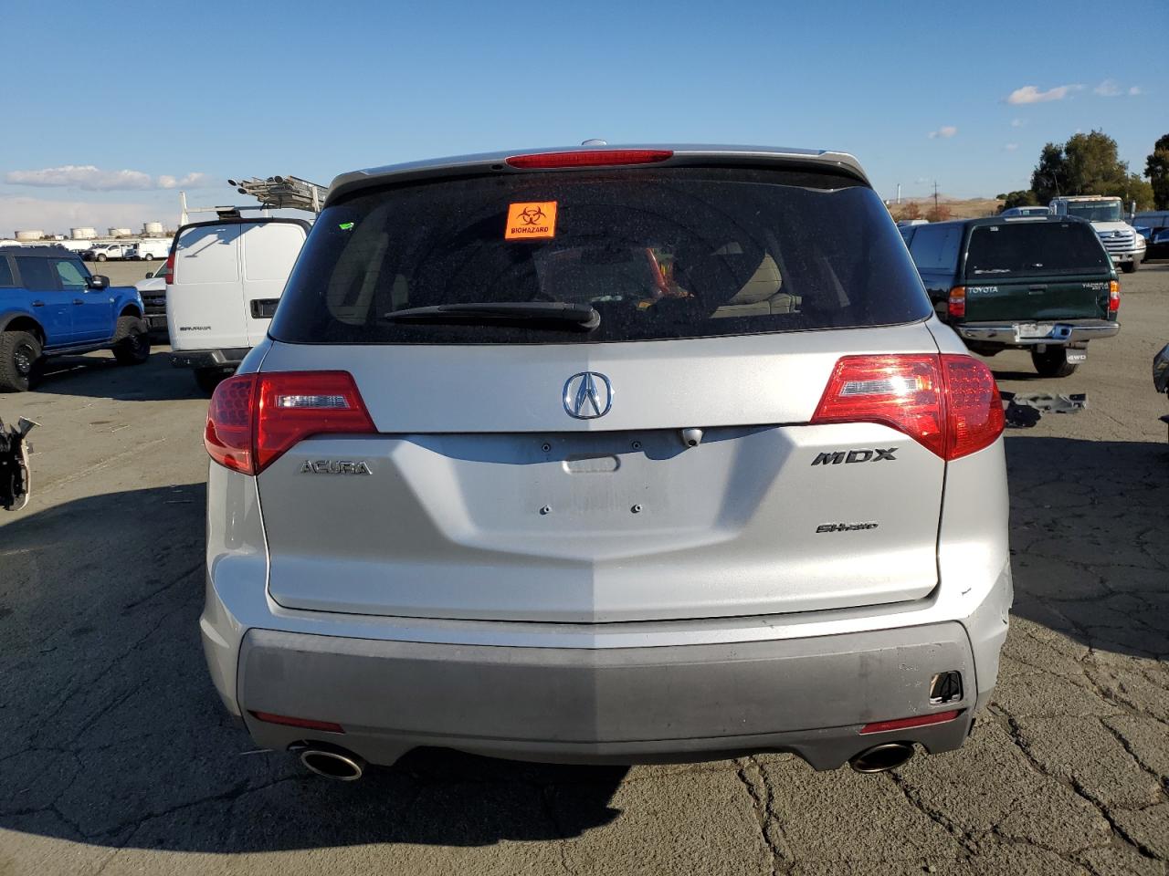 2009 Acura Mdx Technology VIN: 2HNYD28689H521319 Lot: 80936194