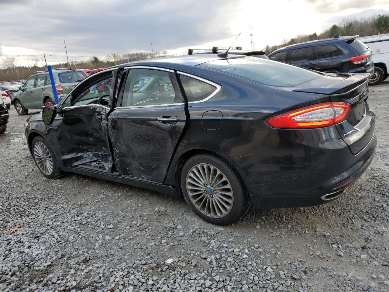 VIN 3FA6P0K95DR160159 2013 FORD FUSION no.2