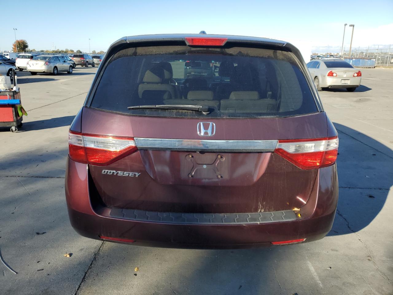 2012 Honda Odyssey Exl VIN: 5FNRL5H66CB138796 Lot: 81245744