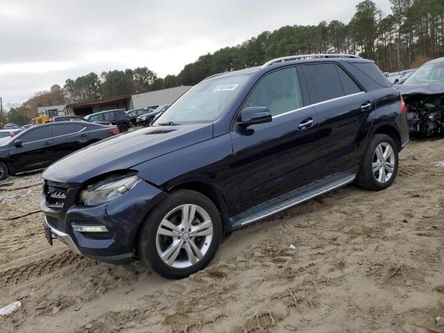  MERCEDES-BENZ M-CLASS 2014 Синий