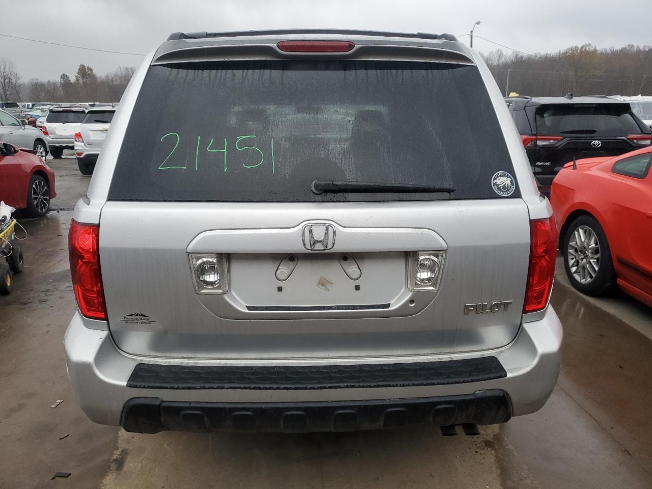 2005 Honda Pilot Ex VIN: 5FNYF18495B035661 Lot: 80532084