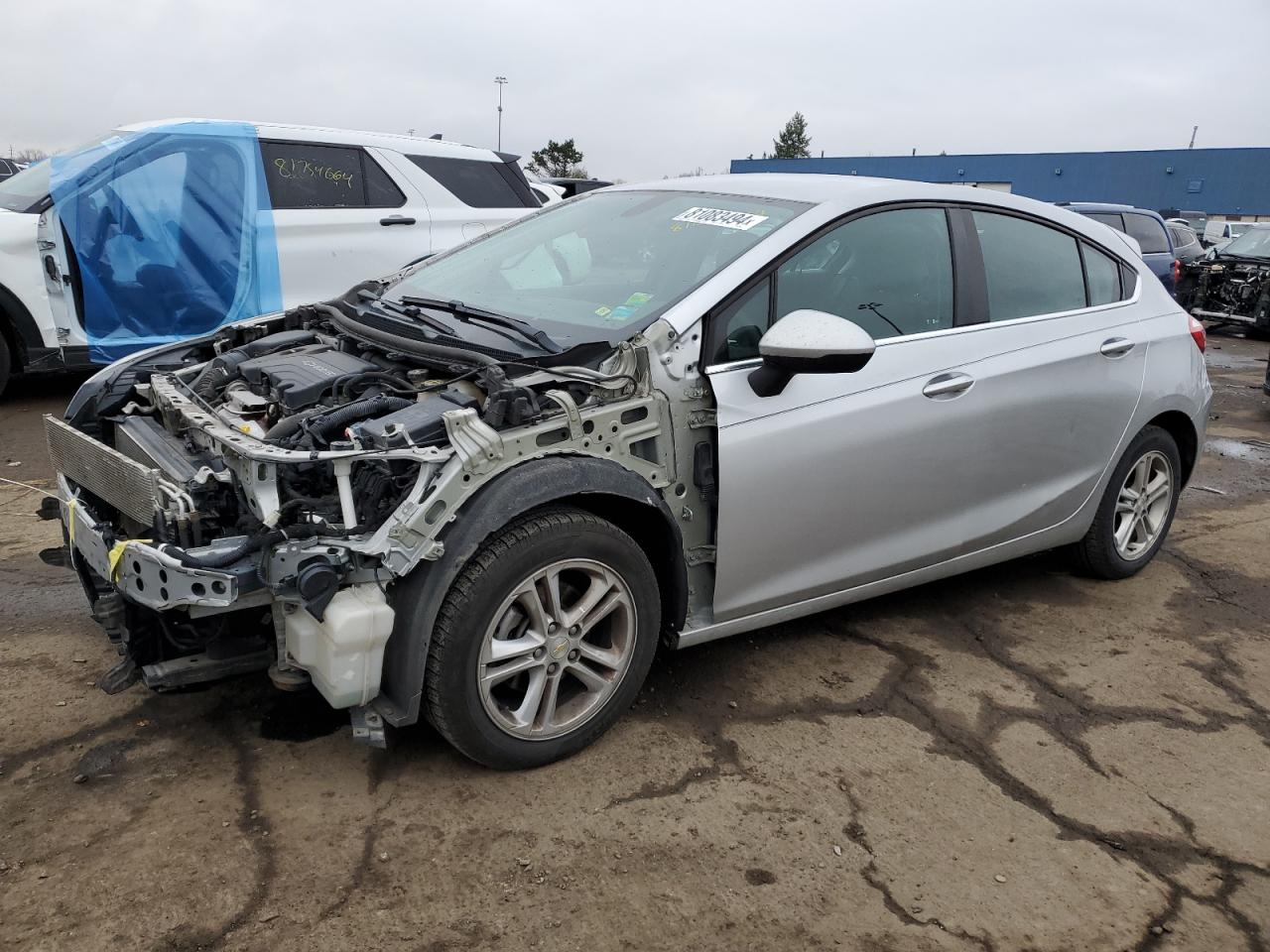 2018 Chevrolet Cruze Lt VIN: 3G1BE6SM4JS523490 Lot: 81083494