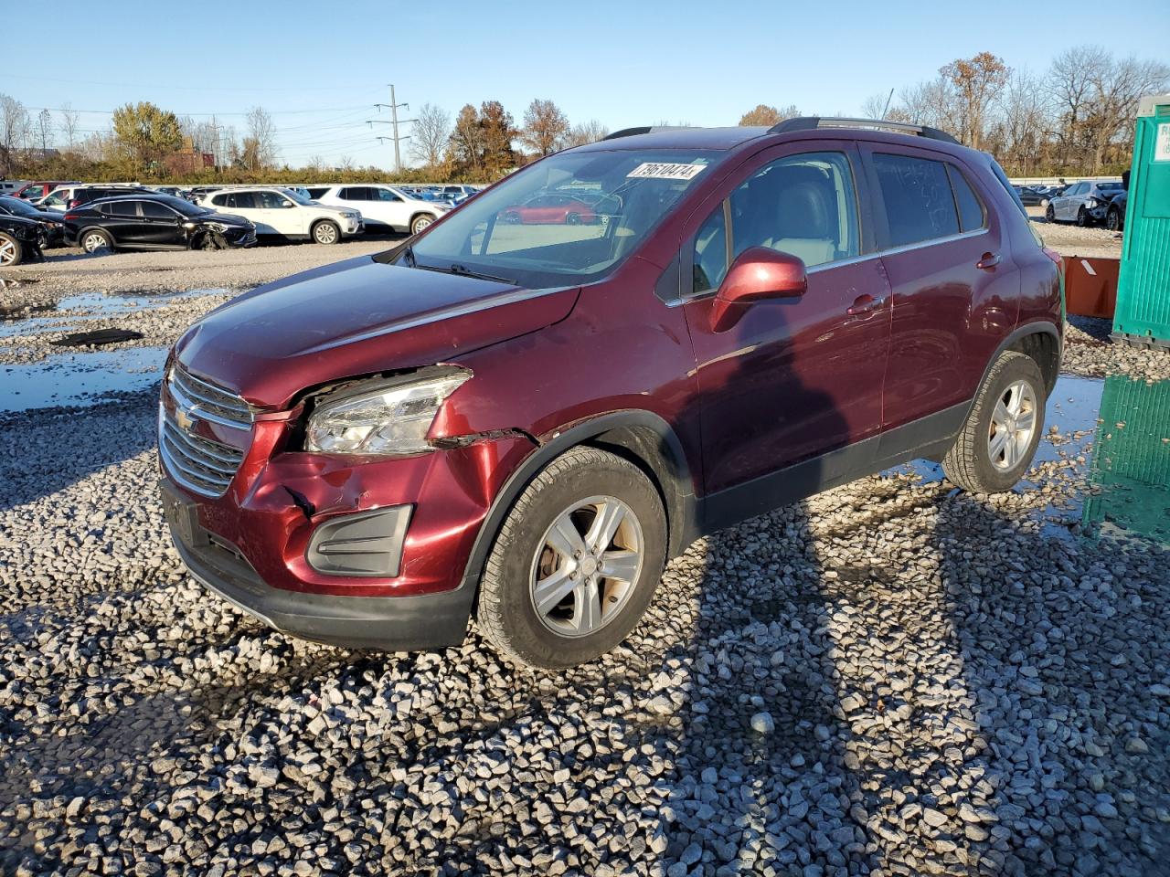 2016 Chevrolet Trax 1Lt VIN: 3GNCJPSB5GL246564 Lot: 79610474