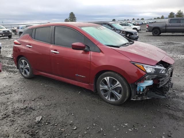  NISSAN LEAF 2019 Red