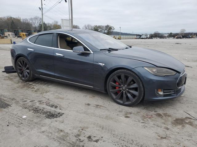 Хэтчбеки TESLA MODEL S 2014 Серый