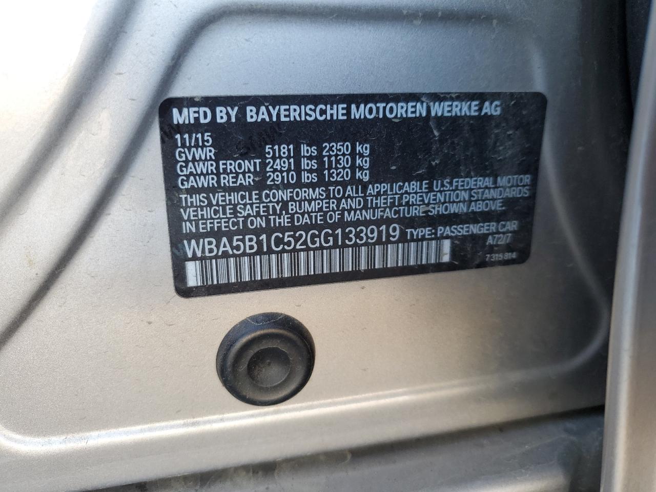 2016 BMW 5er - Image 14