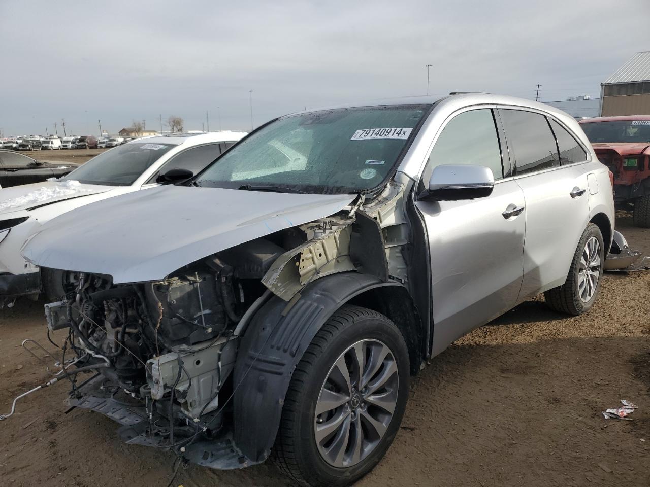 VIN 5FRYD4H40EB020066 2014 ACURA MDX no.1