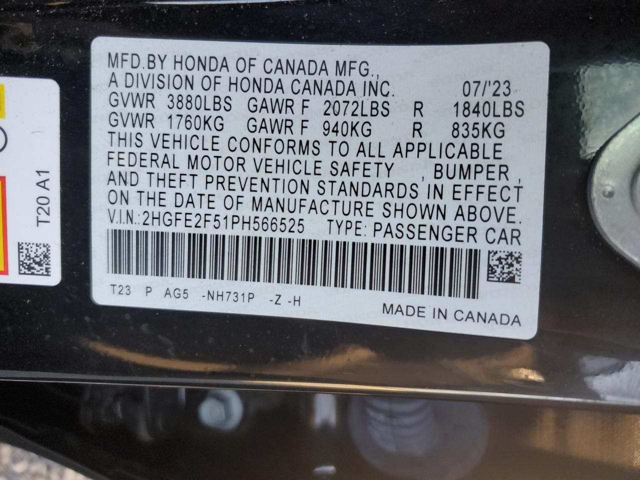 2023 Honda Civic - Image 12