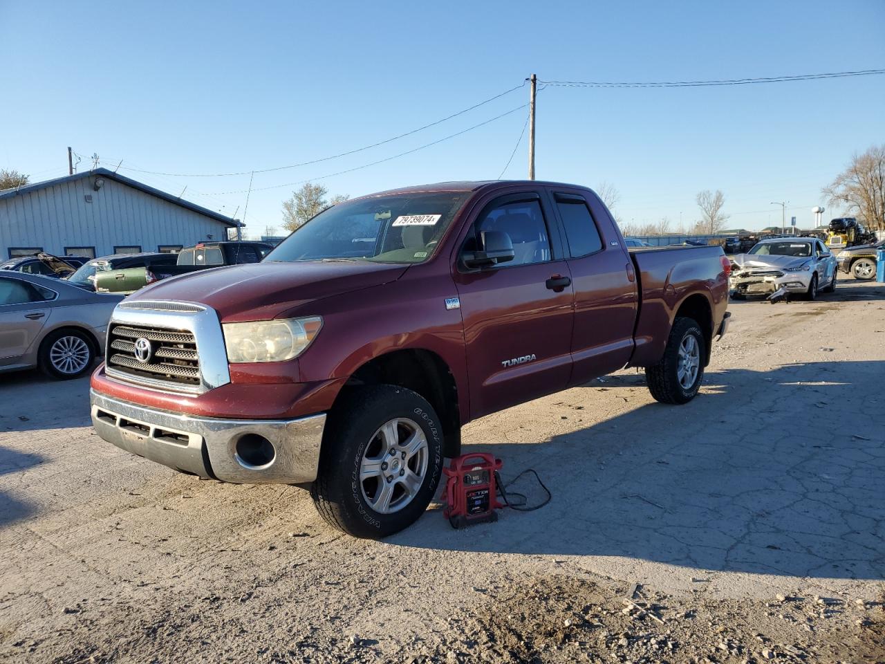 2007 Toyota Tundra Double Cab Sr5 VIN: 5TBBT541X7S452960 Lot: 79739074