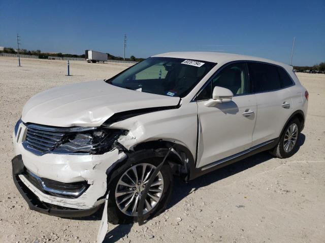  LINCOLN MKX 2017 Белы