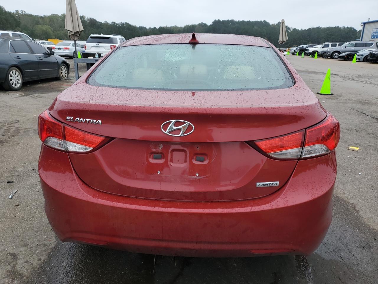 2013 Hyundai Elantra Gls VIN: KMHDH4AE6DU505787 Lot: 80497274