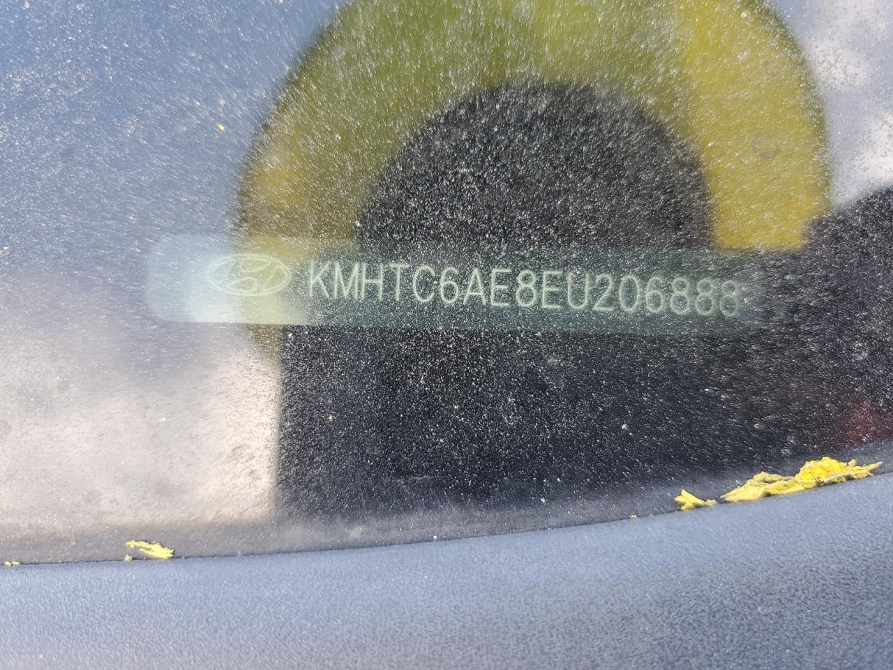 2014 Hyundai Veloster Turbo VIN: KMHTC6AE8EU206888 Lot: 80733534