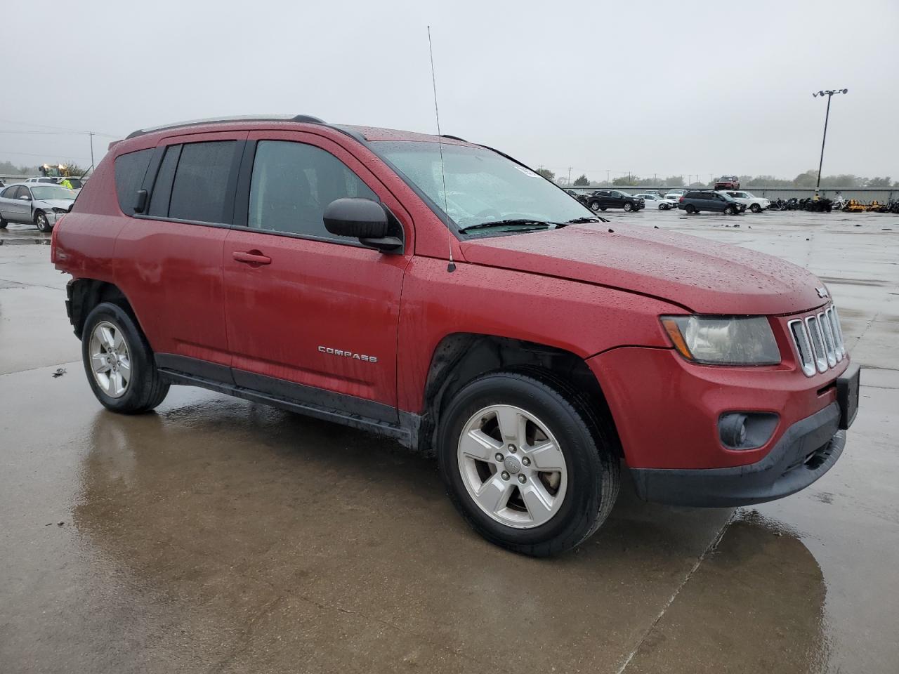 VIN 1C4NJCBAXED801187 2014 JEEP COMPASS no.4