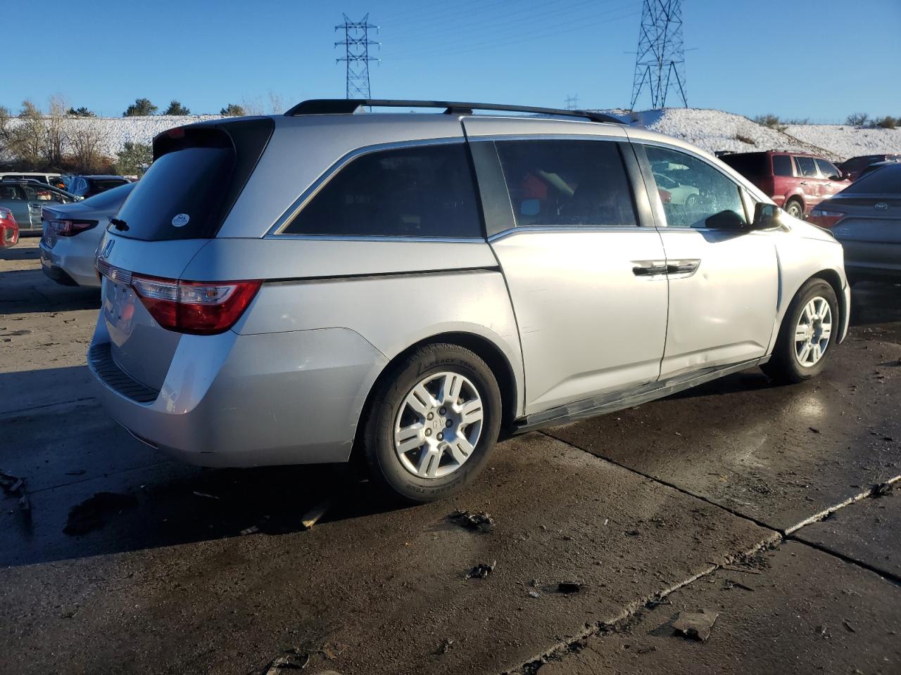 2013 Honda Odyssey Lx VIN: 5FNRL5H28DB075571 Lot: 79570214