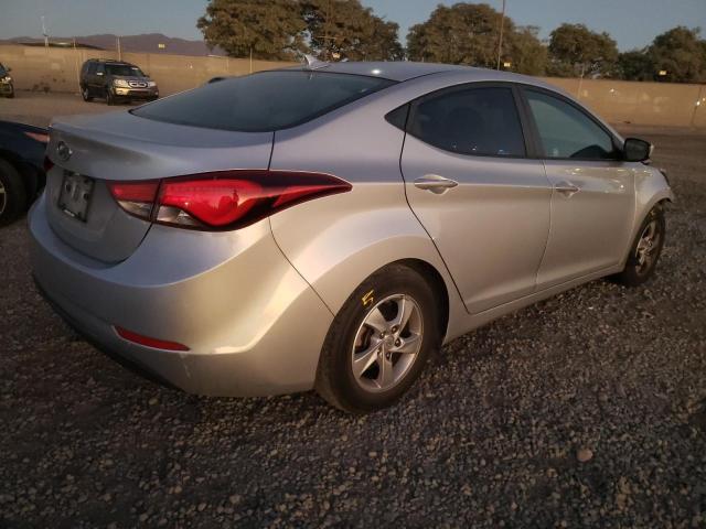  HYUNDAI ELANTRA 2014 Сріблястий