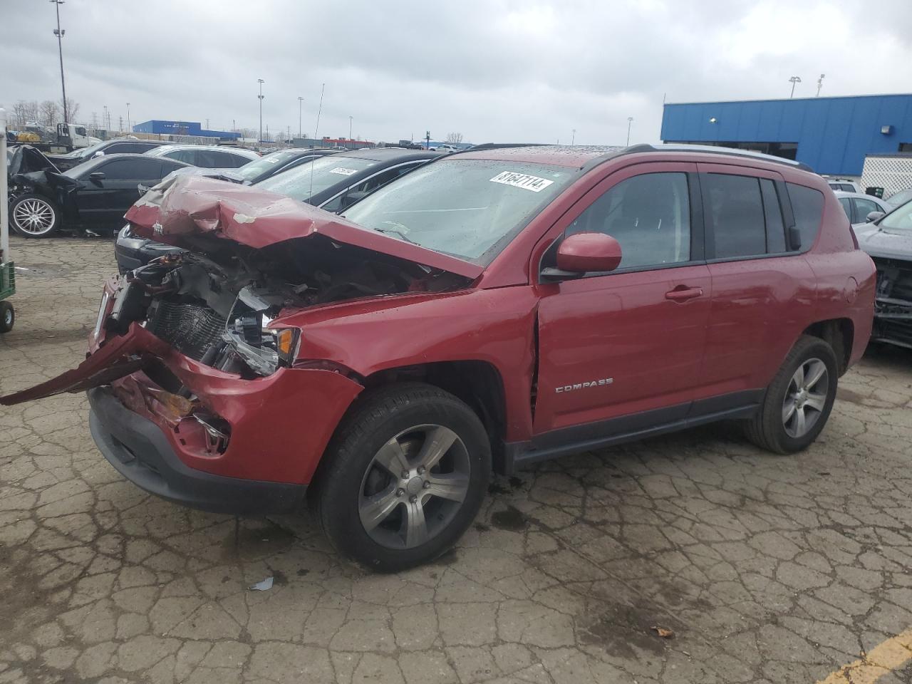 1C4NJCEA9HD153180 2017 JEEP COMPASS - Image 1