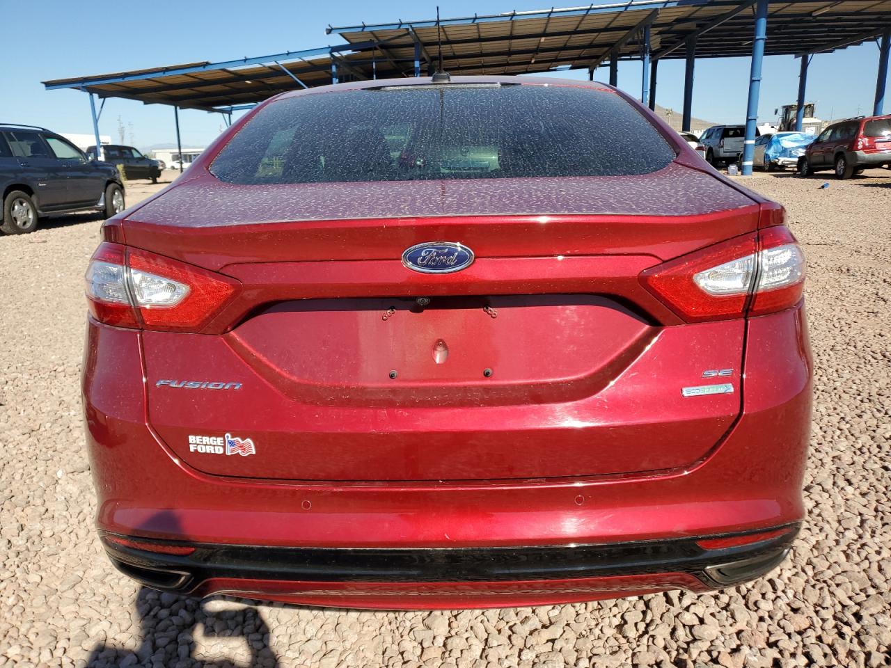 2016 Ford Fusion Se VIN: 3FA6P0H91GR397078 Lot: 80463124