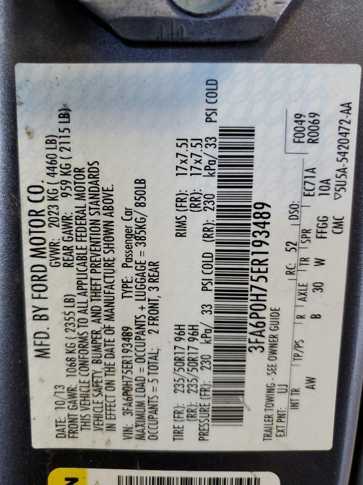 2014 Ford Fusion - Image 13