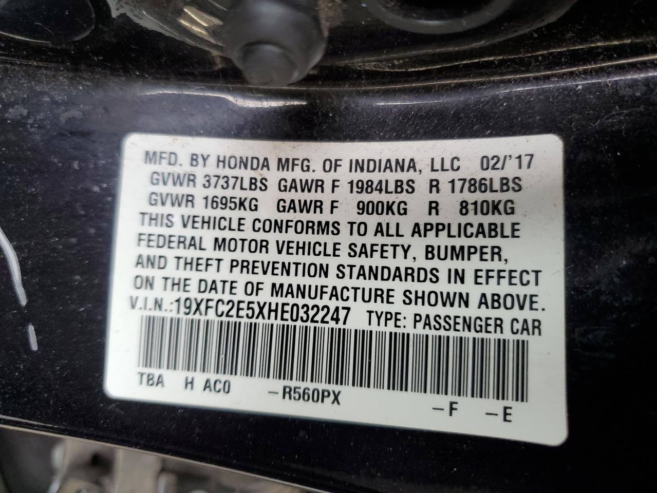 2017 Honda Civic - Image 12
