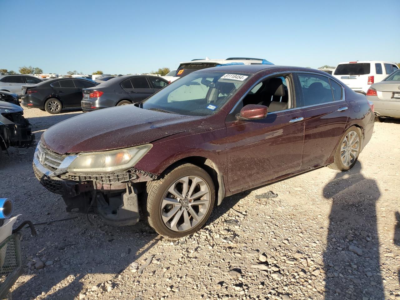 VIN 1HGCR2F59DA021206 2013 HONDA ACCORD no.1