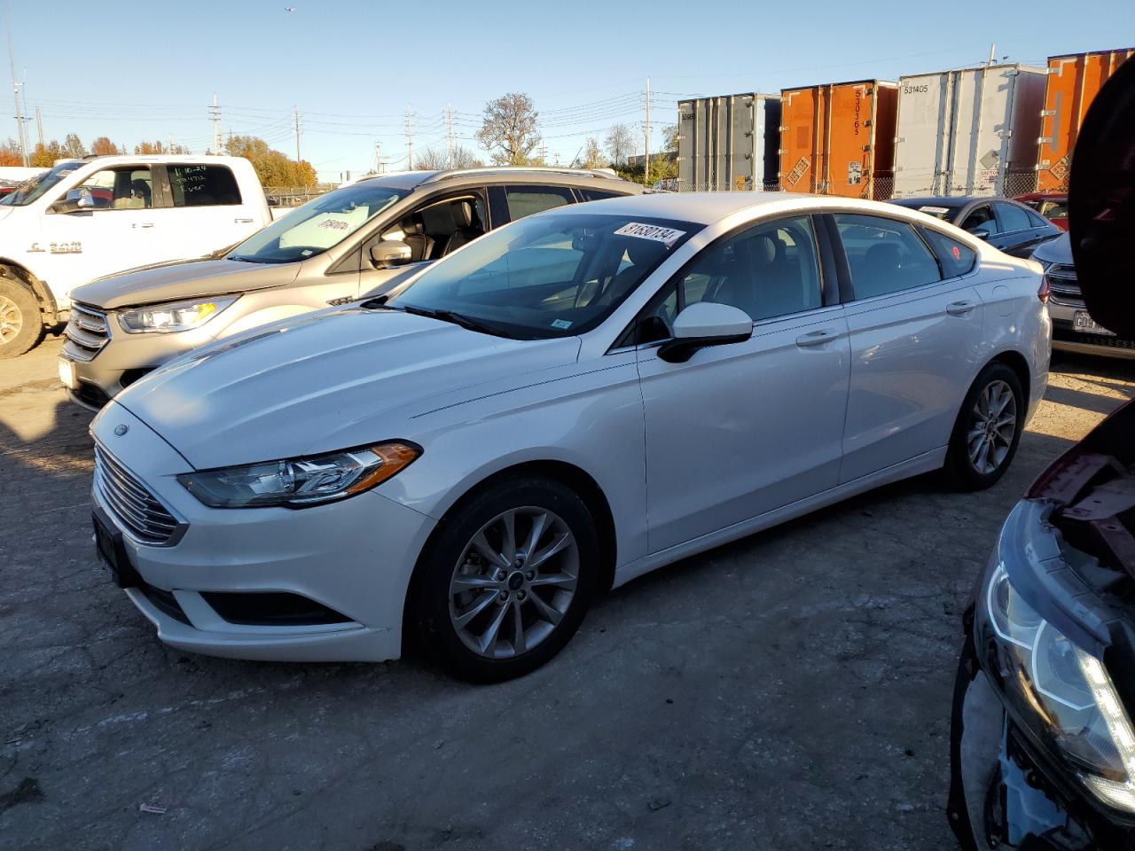 2017 Ford Fusion Se VIN: 3FA6P0HD5HR309543 Lot: 81630134